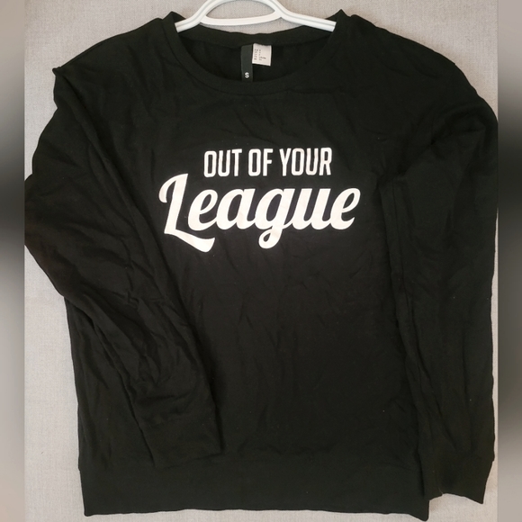 Out of Your League Long Sleeve (Women's size S) - Picture 1 of 2
